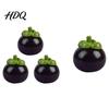 Slow Rebound Mangosteen Toy 1/3Pcs Simulated Squeeze Rising Anxiety Stress Relief Sensory Fruit Fidget Portable Ball Relaxation