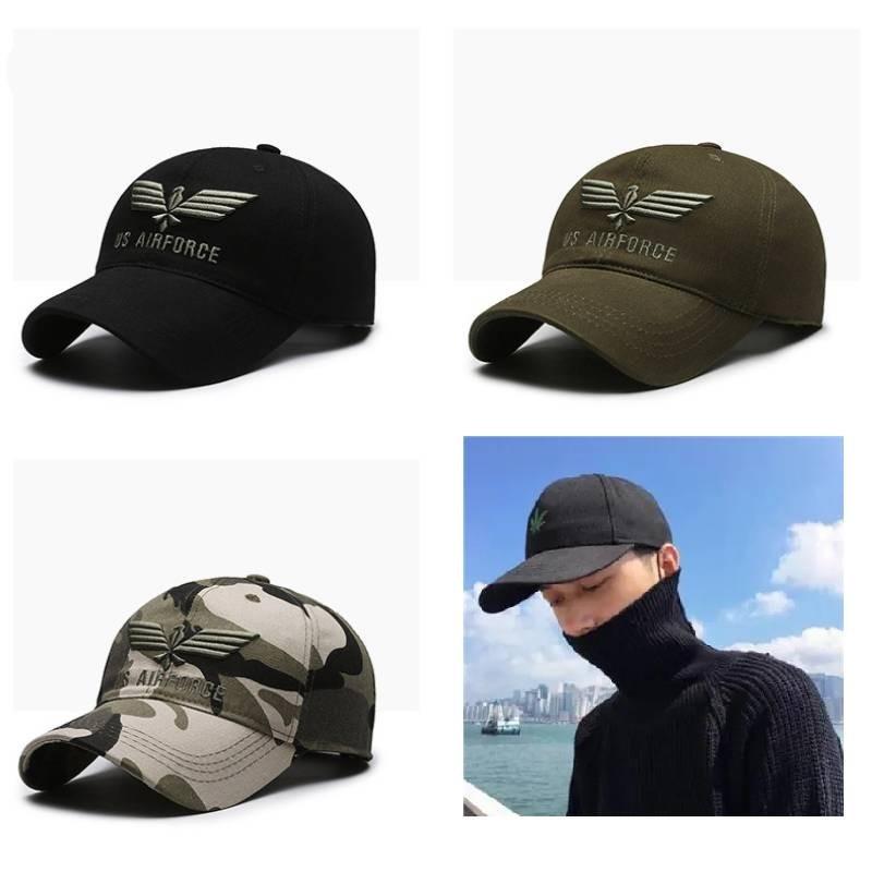 Airforce Baseball Us Cap Fashion Shade Fishing Breathable Outdoors Camping