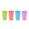 Packung 4 Stück 20oz Plastikbecher Wiederverwendbare Partygläser Frei von BPA Bruchsicherer Becher Kelch für Bier Pint Glas Großhandel Party