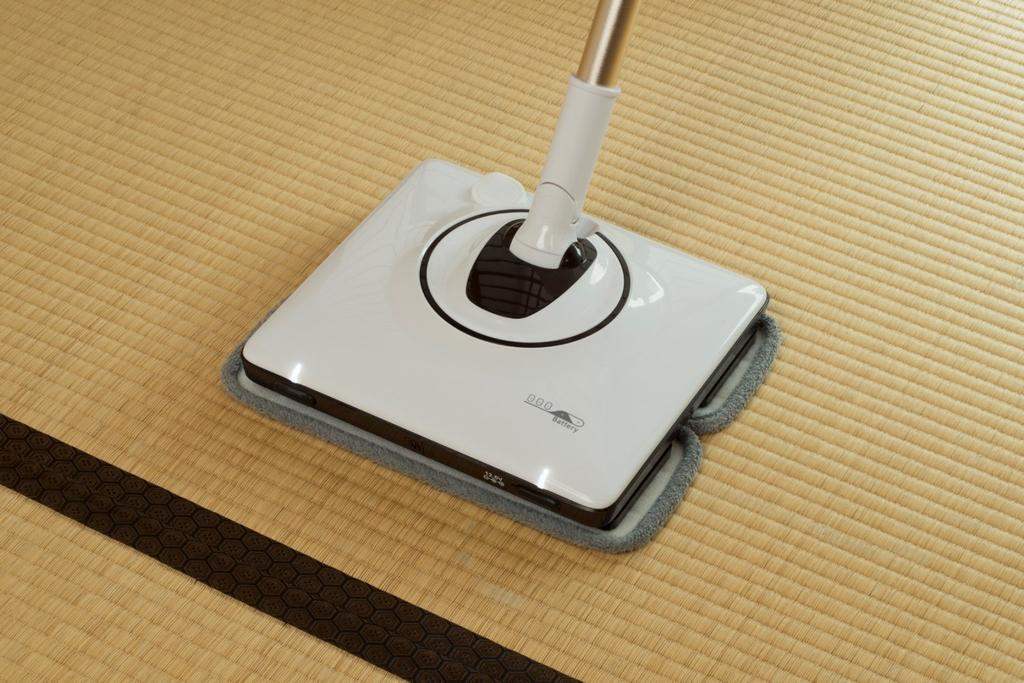 CCP Cordless Vibration Mop Cleaner, White, ZJ-MV25-WH