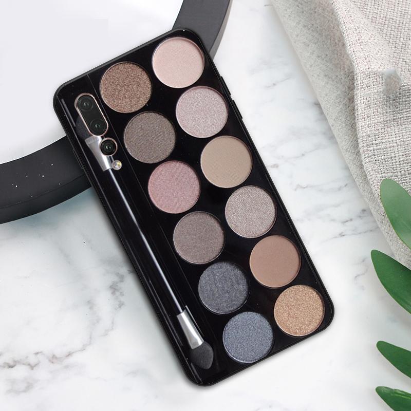 Makeup Eyeshadow Palette Case For Huawei Nova Y73 Y72 Y70 Y90 Y60 Y61 Y91 12s 12i 11i 8i 9 10 SE P40 Lite P60 P30 Pro