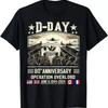 T-shirt 80e Anniversaire Citation de Dwight Eisenhower D Day