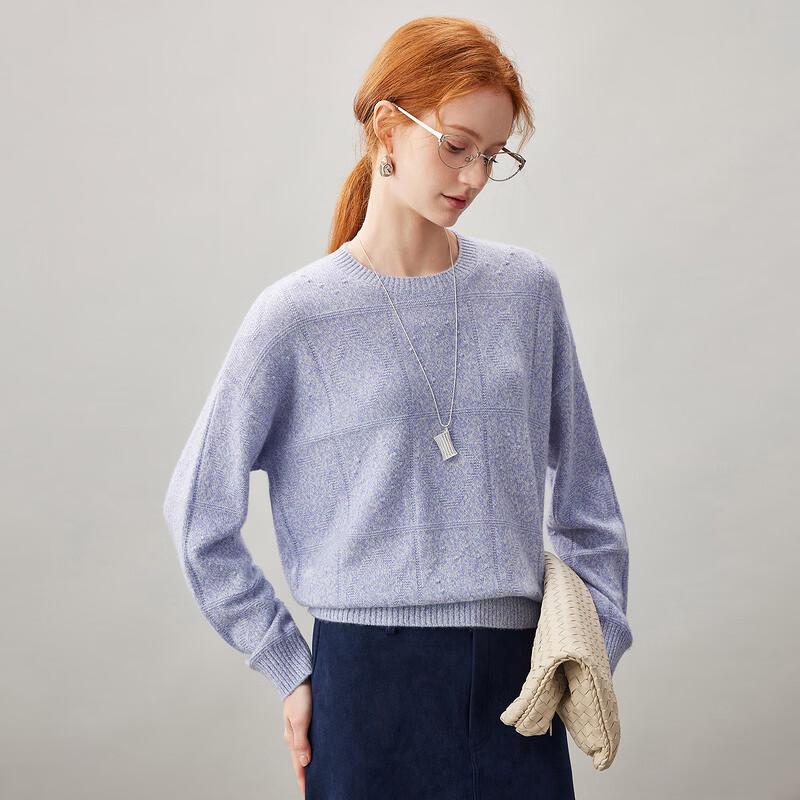 Komonboka Damen Winter Verdickter 100% Kaschmir Pullover