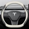 Для Tesla Model S 3 Y 2012- 2013 2016 2017 Автомобільна Накладка на Кермо Шкіра ПУ 11Кольорів Нековзка Авто Аксесуари