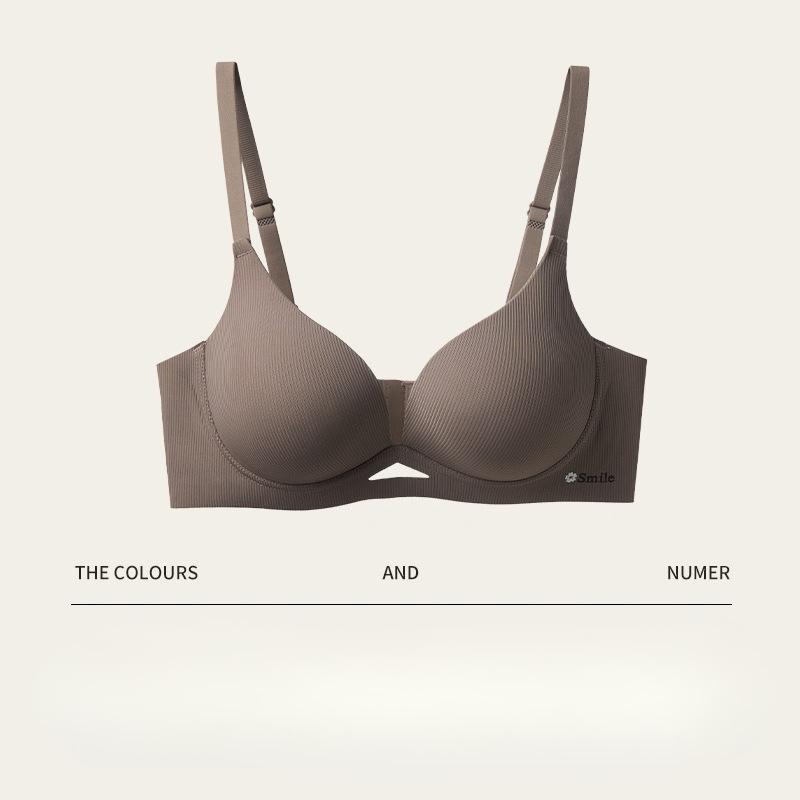 Ladies Summer New Style Small Breast Gathers No Mark Comfortable Collect Pair of Breast Prevent Droop Underwear