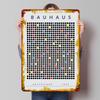 BAUHAUS REISE 99R Blechschild Poster Personalisierte Wandkunst Retro Vintage Metallschilder für Man Cave Dekoration Zuhause Kaffee Bar
