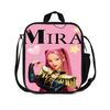 Gedruckte Hexenjäger K-Pop Essensbeutel, Studentin Huntrix Kpop Picknicktasche Kühltasche, Thermoisolierbeutel