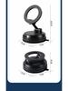 Alloy Plastic Car Phone Holder with Strong Magnetic and Vacuum Suction for In-Car Navigation