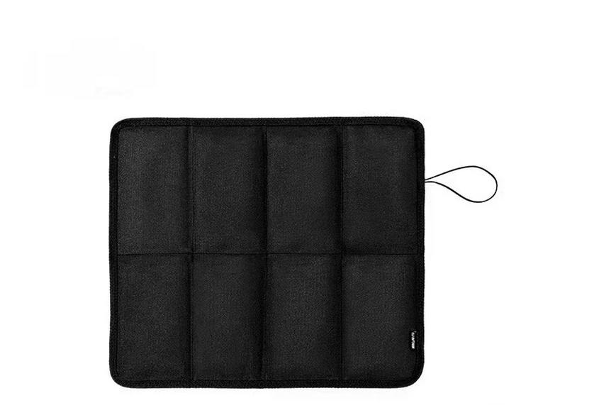 Universal Waterproof Folding Seat Cushion for Camping & Hiking – Thickened, Moisture-proof & Cold-Insulated чёрный