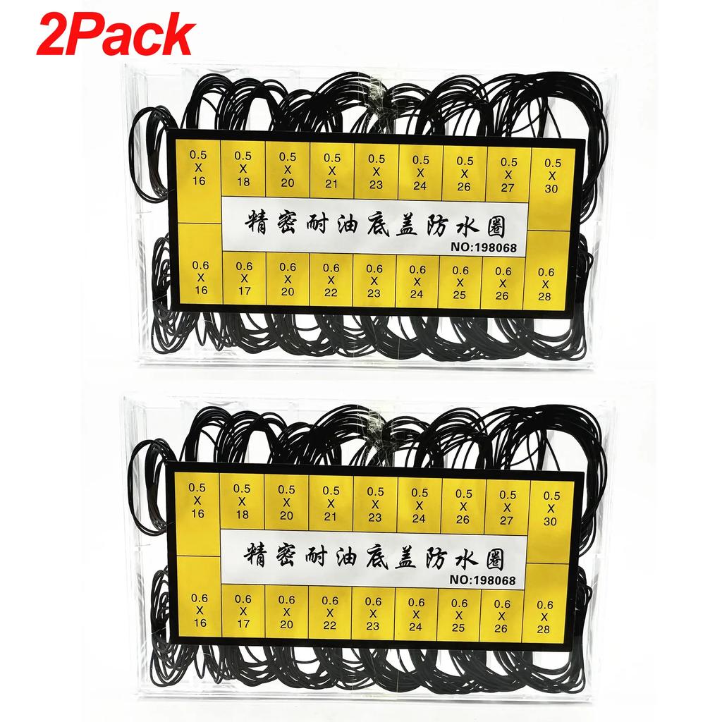 Watch Gasket 0.5mm/0.6mm/0.7mm/0.8mm O-Ring Waterproof Rubber Gasket For Watch Back Cover Case Watchmaker Repair Tools Accessory