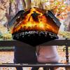 Apocalyptic Warriors Unite Folding umbrella durable Suitable for all seasons outdoor light Sun umbrella