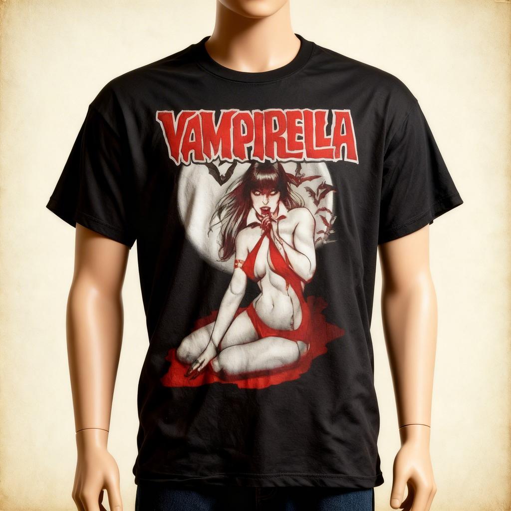 Vampirella T-shirt Unisex Men Women Tee All Size