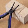 Flat Nose Pliers Thin with Up to 22mm Smooth Jaw For Jewelry Making Pliers Electronics Repair With Ergonomic Handle