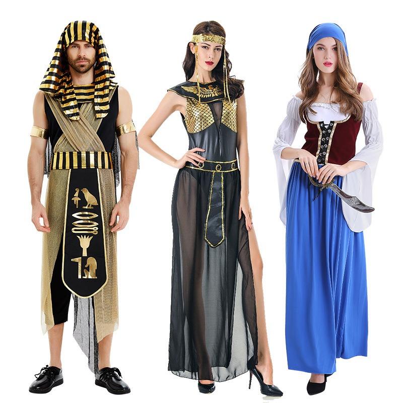 Halloween Adult Costume Cleopatra Ancient Costume Queen of the Nile Show Costume