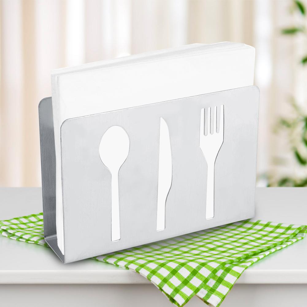 Stainless Steel Napkin Holder, Modern Napkin Holder, Multipurpose Holder Napkin Holder for Kitchen Kitchen Accessories