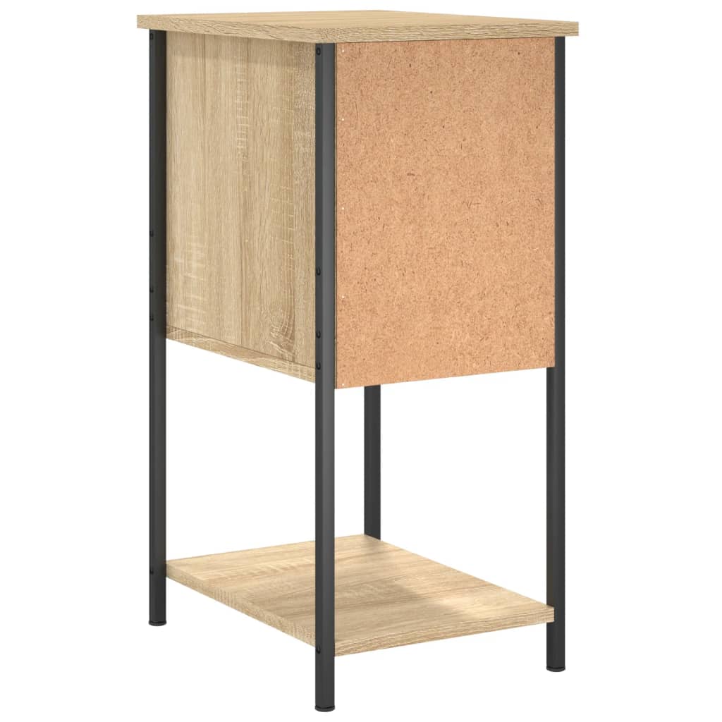 Nightstand Sonoma Oak 32 X 42 X 70 Cm Particleboard