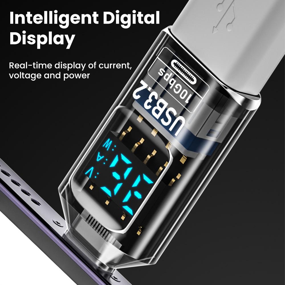 Digital Display USB3.2 Adapter USB A To Type C Adapter Data Transfer 60w Fast Charging USB C Converter For PC iphone15 Samsung 5