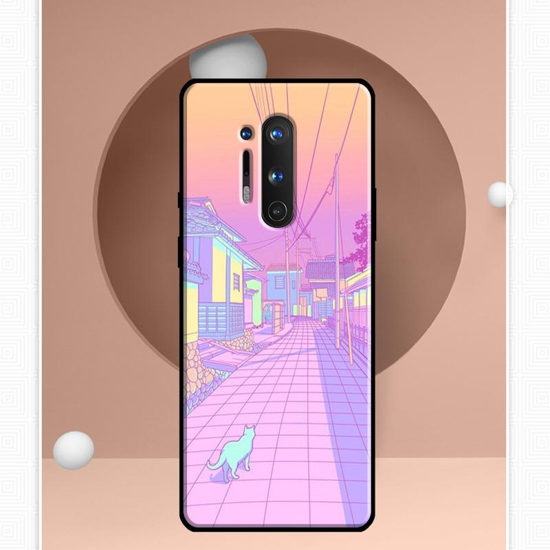 Pastel Japonsko Pouzdro Kyoto City Pro Oneplus 10T 8T 9R 9RT Ace 11 9 10 Pro Kryt Pro Oneplus Nord N20 N10 2T CE 2 Lite