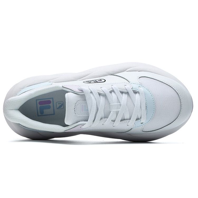 FILA Gelato Fabric Non-Slip Shock Absorbing Durable Low-Top Dad Shoes Women sneakers Cloud-Gray F12W124211FWG