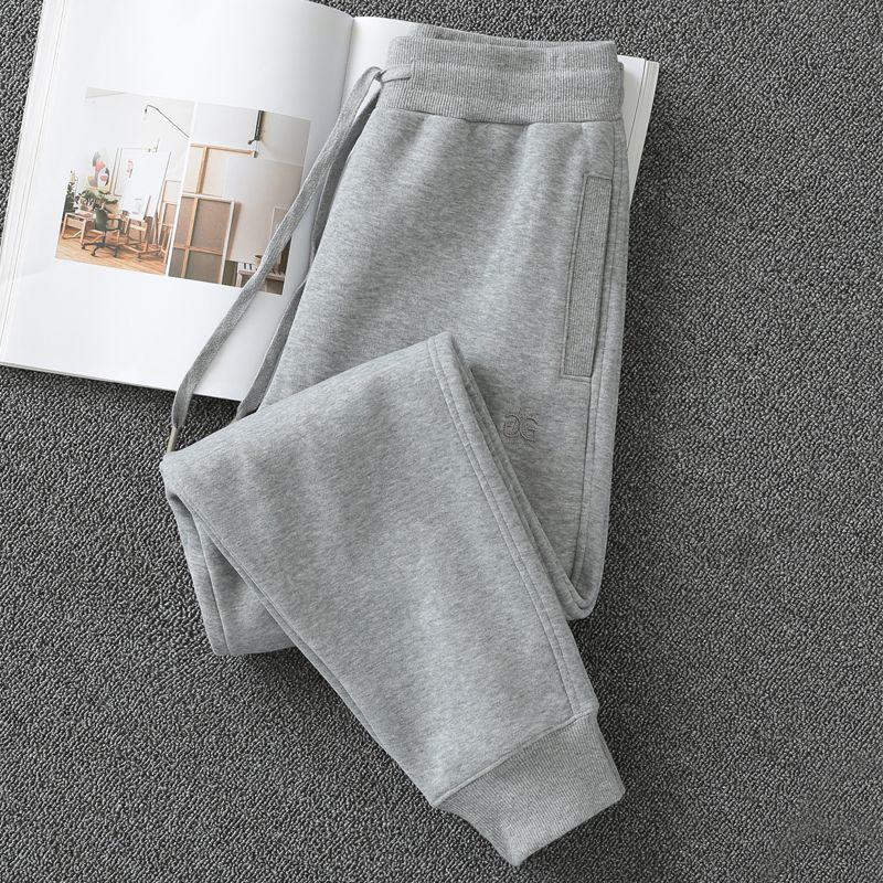 

Ретро темно-зеленые зимние флисовые повседневные облегающие спортивные штаны Light gray M(48.50 kg-54.50 kg wear)