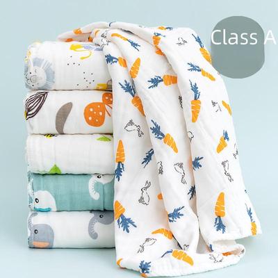 Ultraweiches Babybadetuch/-decke aus hochdichter reiner Baumwolle – wasserabsorbierende Gaze für Neugeborene und Kinder