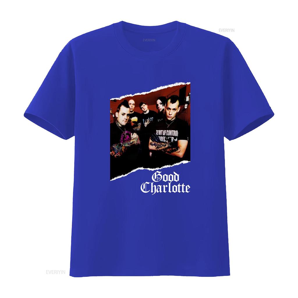 GOOD CHARLOTTE Black 100 Cotton Full Size S To 4XL Band T Shirt Vintage Washed Breathable Casual Designer Clothes Stretched