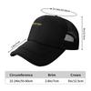 RWB Rauh Welt Begriff Gold Logo Baseball Cap Cosplay Visor Winter Hats for Men Cute Hats For Women Mens