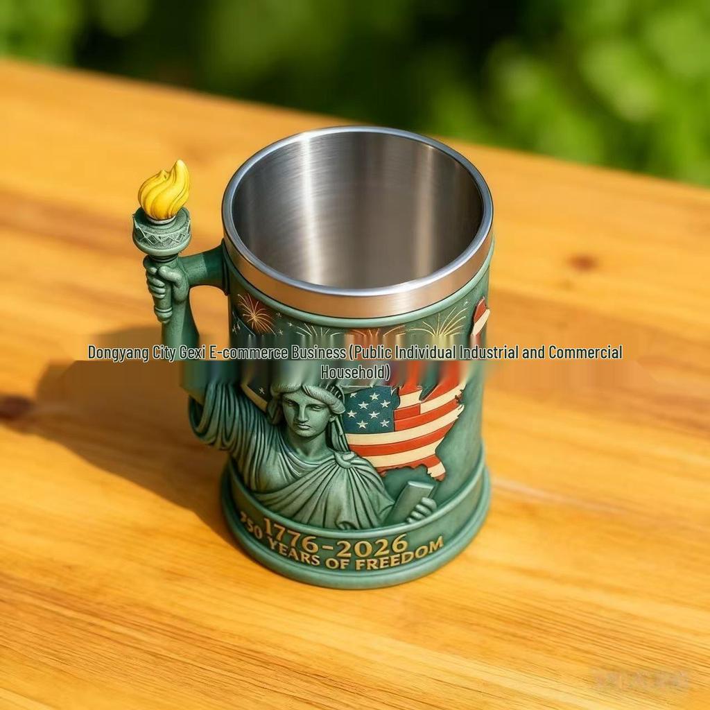 American Liberty Torch Mug