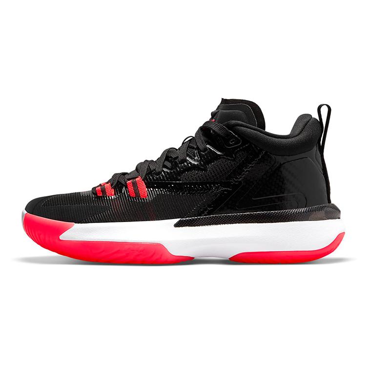 

Новые кроссовки Jordan Zion 1 Infrared Zion со средней высотой верха для баскетбола Черный Красный Подростки DA3131-006 36.5