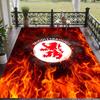 Soft Floor Carpet Middlesbrough FC Pattern Area Rug Decorative Mat For Home Room Decoration