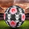 1pc Demon Slayer Kimetsu No Yaiba Soccer Ball Size 5 Indoor Soccer Ball Fashion Colorful Backyard Game - Great For Sports Fans Gift HE21