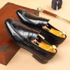 Mode Italienische Herren Hochwertige Lässige Leder Slipper Lässige Business Büro Schuhe Bequeme Outdoor Slipper Flache Schuhe Mode Fahrschuhe