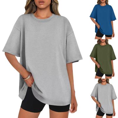 Women Casual Loose Shirts Fashion Tops T-shirts Tee