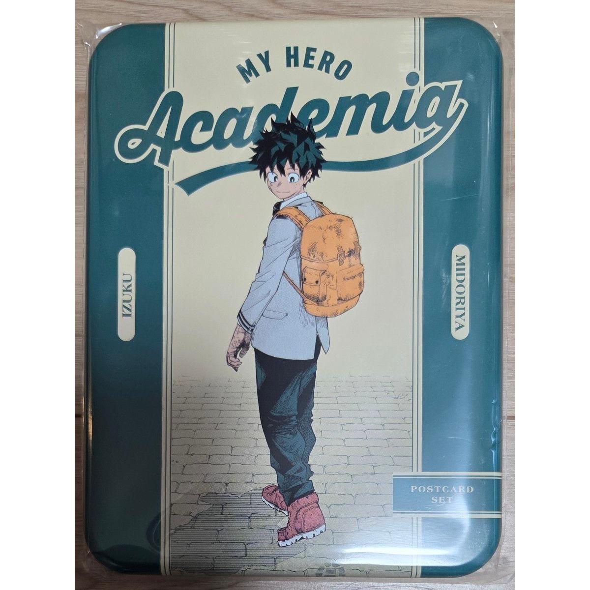 Used My Hero Academia Canned Postcard Set 20 pieces Hero Academia Exhibition My Hero Academia Original Art Exhibition