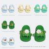 Cute Cactus Summer Slide Slippers With Eva Footbed For Women And Men Comfort