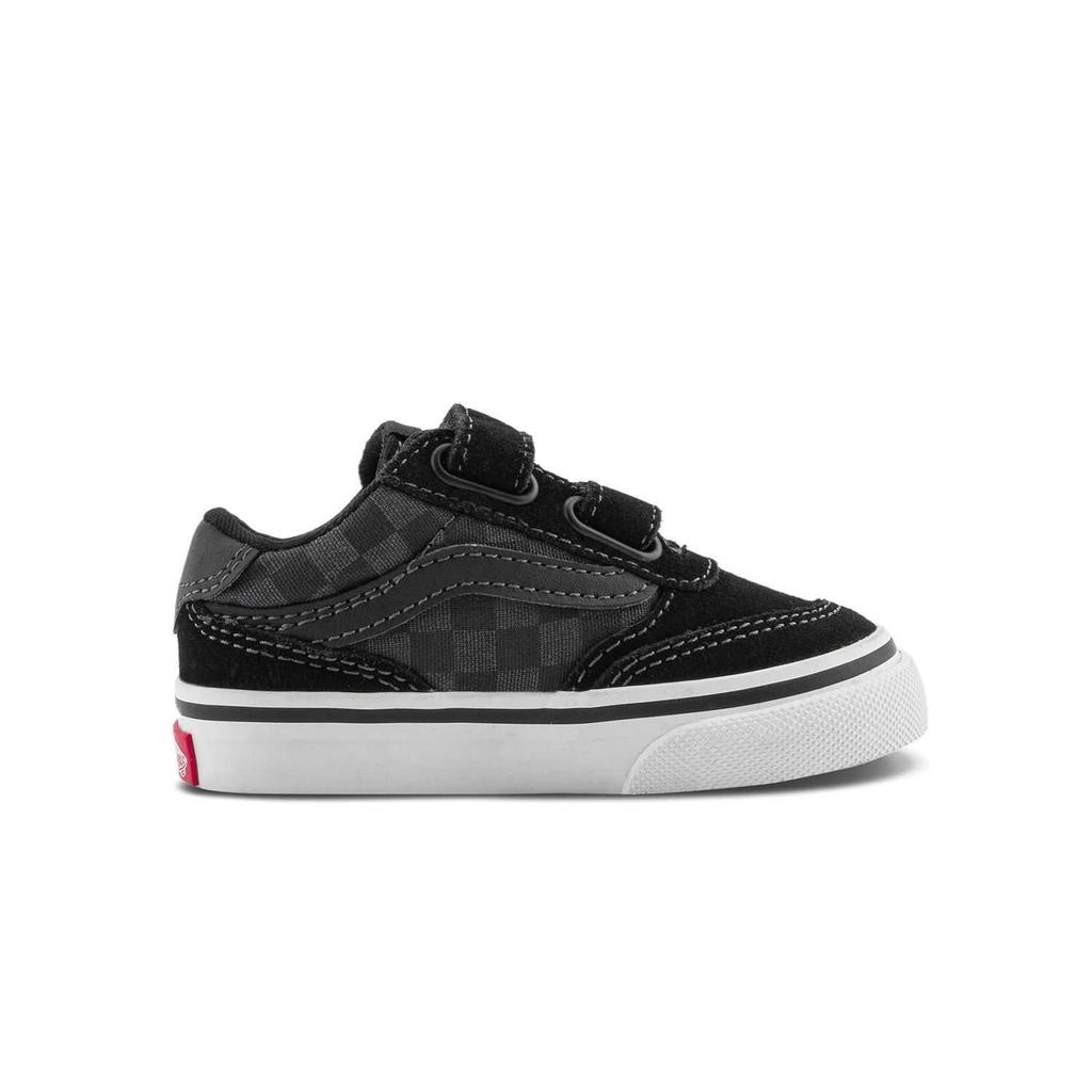 Vans Comfortable Fashionable Simple Versatile Durable Low-Top Walking Shoes Baby Shoes Black VN000D7XKOU