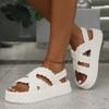 Nová platforma Sole Hollow Open Toe Dámské sandály Letní móda Ležérní Elegantní a pohodlné běžecké boty NO:806-2