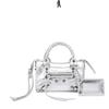 Women's Mini Crossbody Tassel Bag - Medium/Small Size, Motorcycle Style