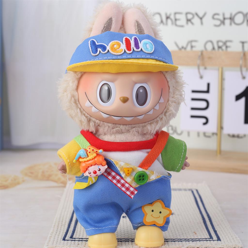 Labubu Baby Clothing Is Compatible with First, Second, and Third Generation 17cm Labubu Dolls