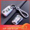 Für VW Auto Klappbarer Fernbedienung Schlüsselanhänger Hülle Schale Für Volkswagen VW Polo Golf 7 MK7 Tiguan Passat Jetta E-golf Schlüsselanhänger Zubehör