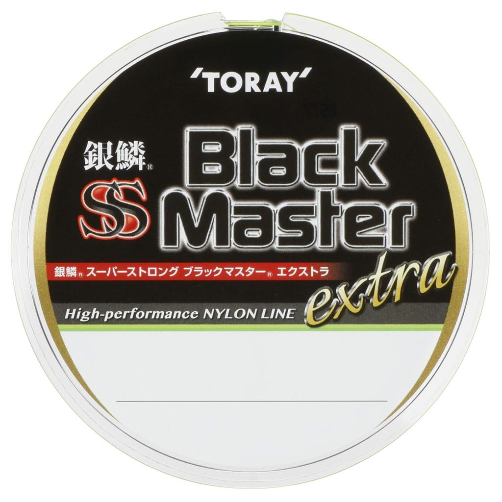Toray Ginrin Super Strong Black Master Extra Nylon Line, 150m, Size 3, Lime Green