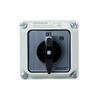 Zhuochao SZW26-20/C02.1BF Rotary Switch: Universal, Two Gears, Protective Box, ON/OFF.