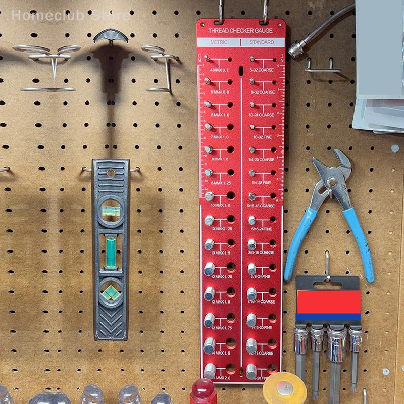 28 BitNut And Bolt Thread Checker Thread Size Checker Metric Size Bolt Size And Thread Gauge Thread Measuring Tools