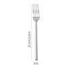 New Stainless Steel Cutlery Set: Knife, Fork, Spoon for Restaurant and Hotel Dining