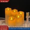 LED Wavy Mouth Face Swinging Candle Light for Wedding, Birthday, Christmas, Concerts