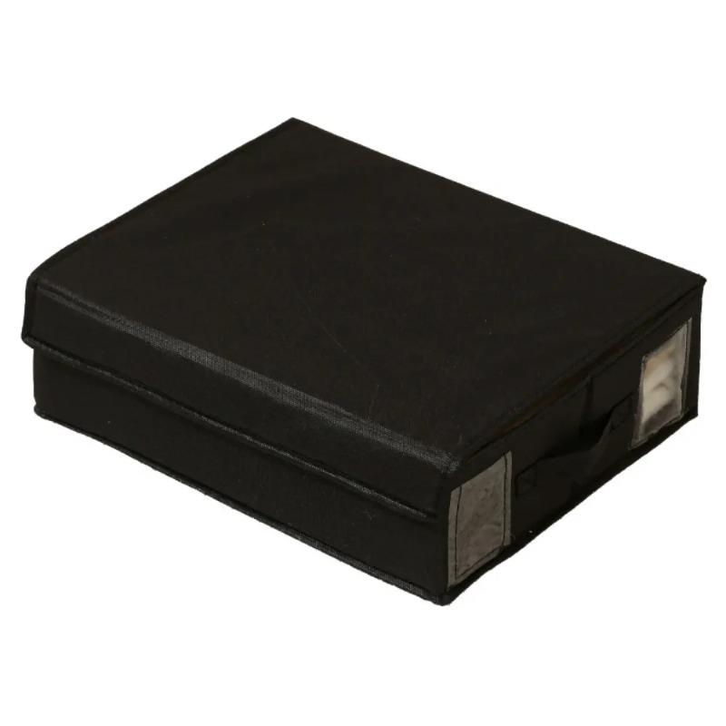 Bedding Sheet Storage Box Foldable Dustproof Stackable Space Saving Closet for Travel Bedding Quilts Towels Clothing Organizer