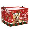 Large Capacity Christmas Storage Basket Cartoon Snowman Toys Organizer Box Laundry Hamper  Closet