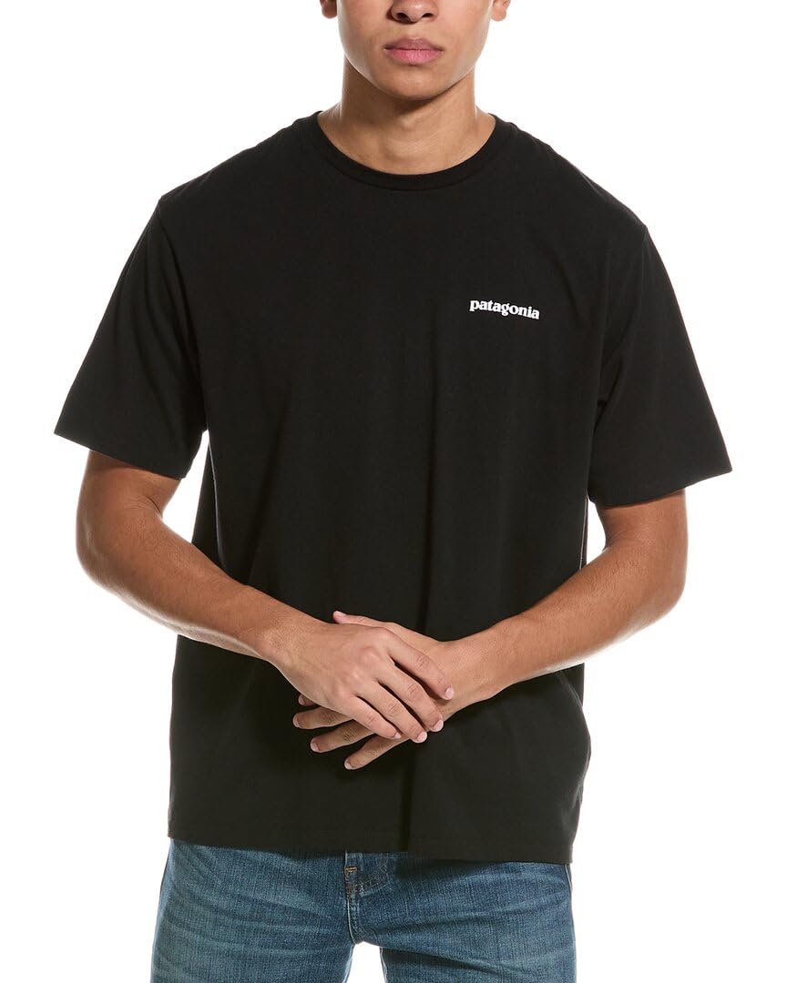 

ЛОГО 38504 BLK [Patagonia] МУЖСКАЯ ФУТБОЛКА P-6 RESPONSIBILI-TEE (S, (ЧЕРНЫЙ))