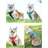 Reflective Vest Dog Harness Adjustable Design Nylon Pet Vest Protective Reflective Pet Harness  Pug