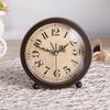 European Retro Silent Metal Bedside Alarm Clock - G51